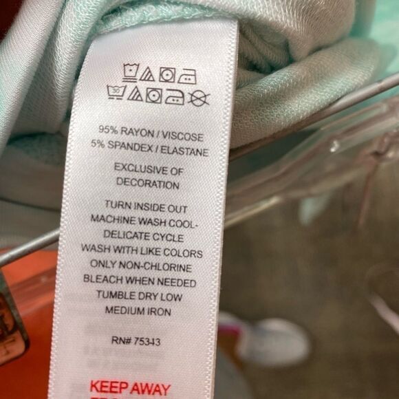 RACHEL Zoe Super Soft Sea Green TIE‎ DYE JOGGERS - Picture 7 of 9